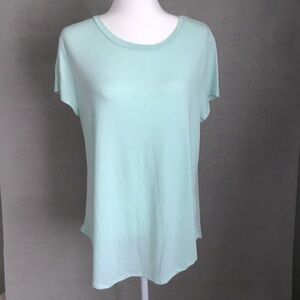 Last Chance! BomBom Mint Green Sort Sleeve Long Tee NWOT Size XL